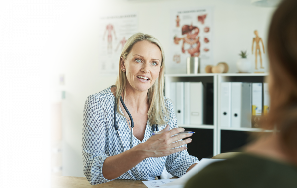 Doctor representing positive testimonials about Orchid Spec single-use speculum